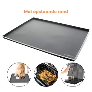 Siliconen Bakmat met Opstaande Rand - Anti-aanbak Ovenmat - AXIMO