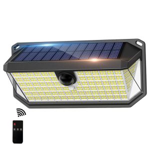 Solar Buitenlamp - 546 LED's - Met Afstandsbediening - IP65 - AXIMO